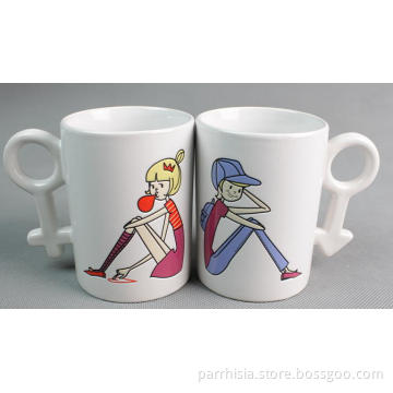 Sublimation New Lover's white mug
